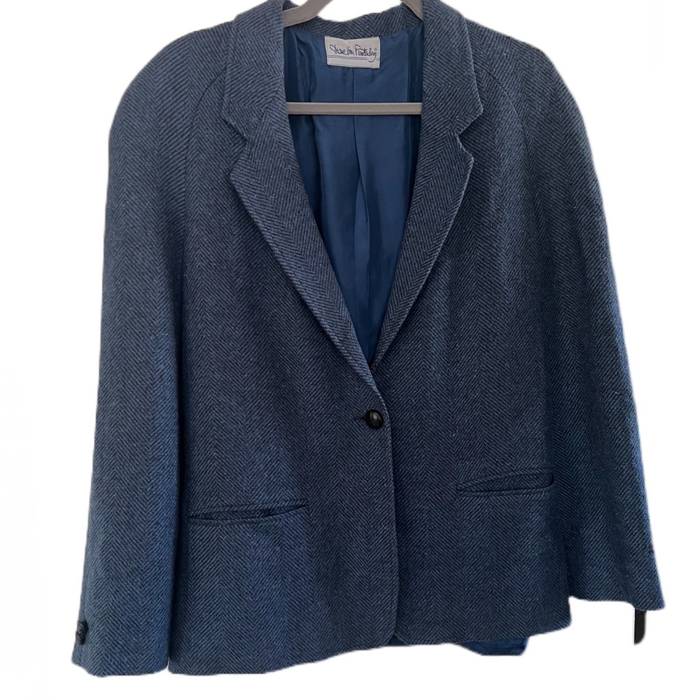 Vintage Diane Von Furstenburg Wool Blazer